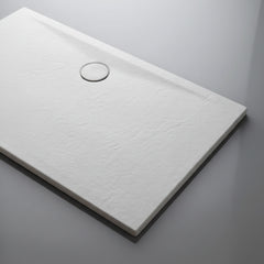 Azzurra Pietraceramica piatto doccia 120x80cm PEPD12008040GE - Gesso