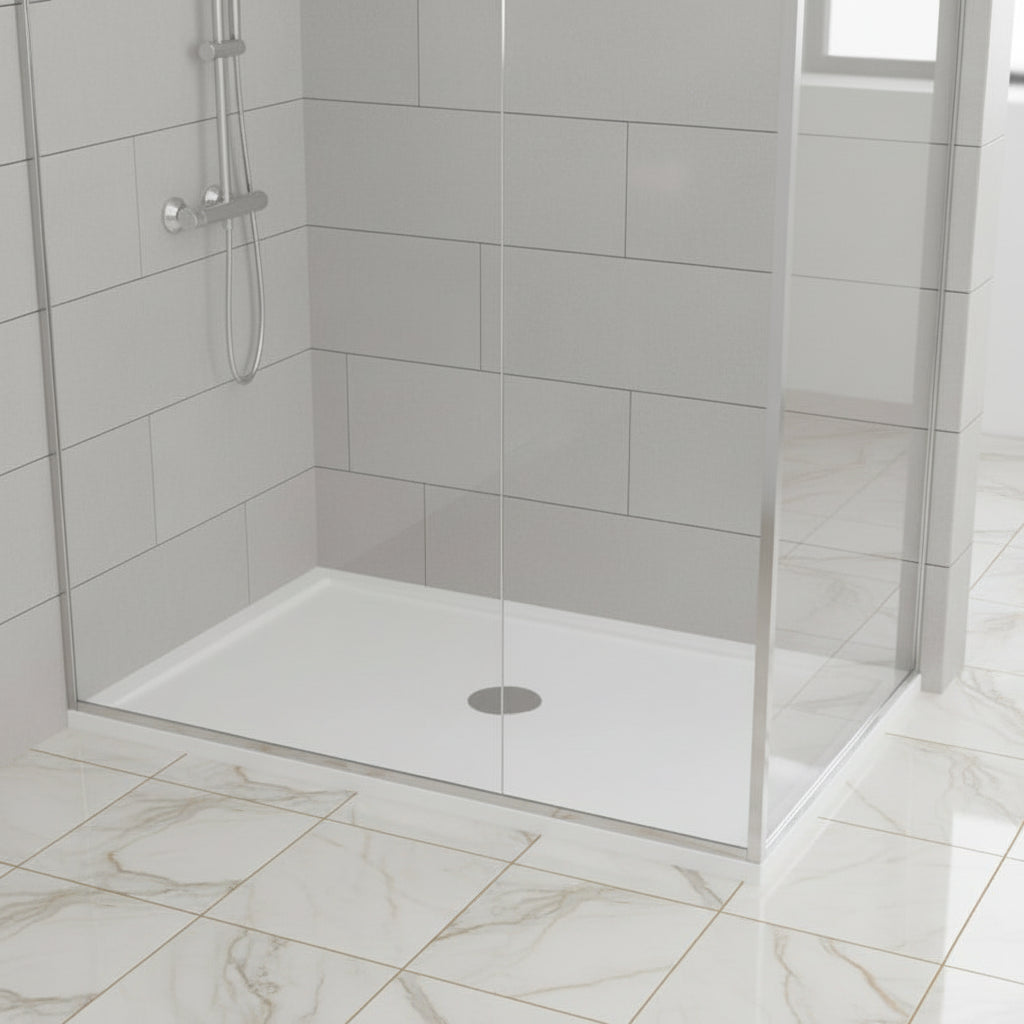 Azzurra Uniko H3 piatto doccia 90x80cm UNPD09008030CT - Bianco cotone