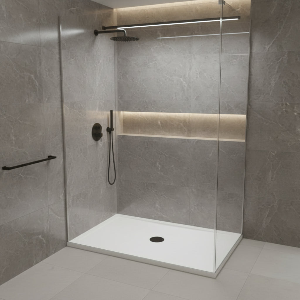 Azzurra Uniko H3 piatto doccia 140x70cm UNPD14007030CT -. Bianco cotone