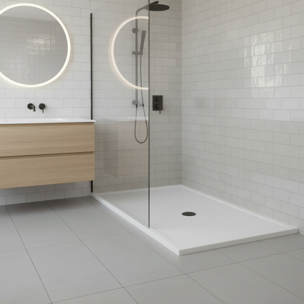 Azzurra Uniko H3 piatto doccia 90x70cm UNPD09007030CT - Bianco cotone