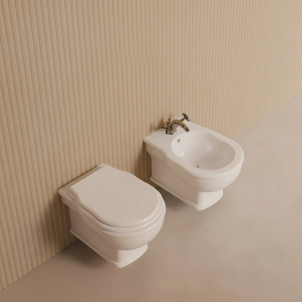 Alice Ceramica Boheme wc sospeso 28230101S - bianco lucido