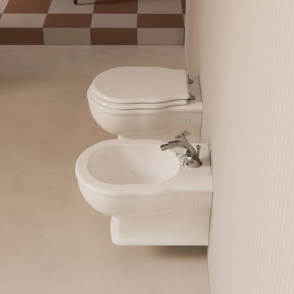 Alice Ceramica Boheme bidet sospeso 28240101S - bianco lucido