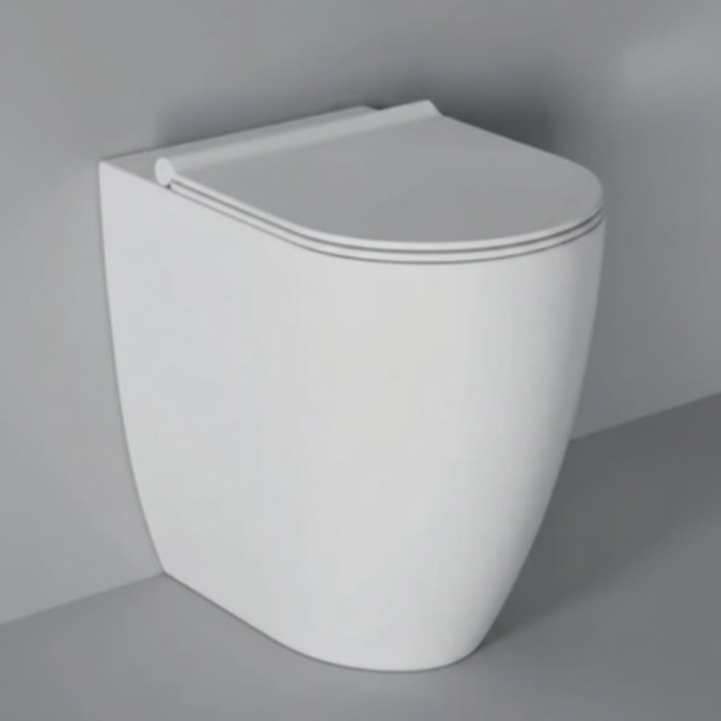 Alice Ceramica Form wc a terra senza brida 22270101 -  bianco lucido