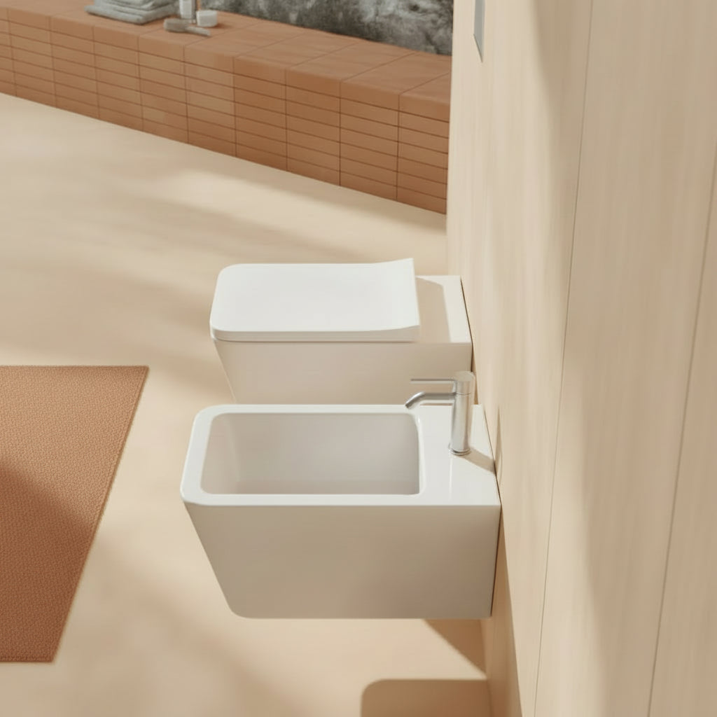 Alice Ceramica Hide bidet sospeso 31220101- bianco lucido
