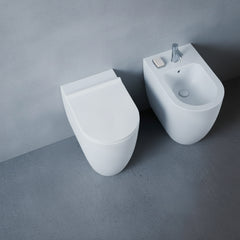 Alice Ceramica Form wc a terra senza brida 22270101 -  bianco lucido