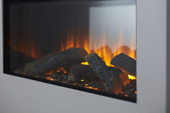 Electric fireplace Alisa 160 Maisonfire standard version with ceramic wood