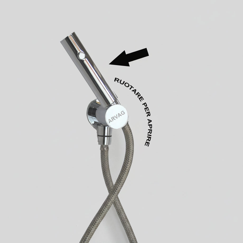 Arvag Nettuno Jet Click idroscopino J8300 - cromo