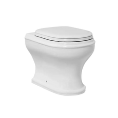 Azzurra Charme wc a terra CHVCTT000000BI - bianco lucido