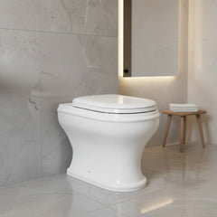 Azzurra Charme wc a terra CHVCTT000000BI - bianco lucido