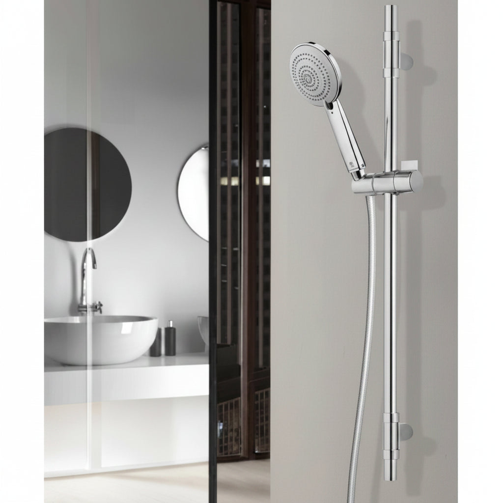 Bossini MIXA/3 saliscendi doccia con doccetta 3 getti DA3102 - cromo