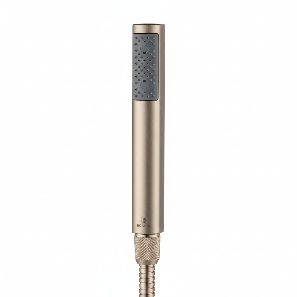 Bossini Zen saliscendi doccia con doccetta D74201 - nickel spazzolato