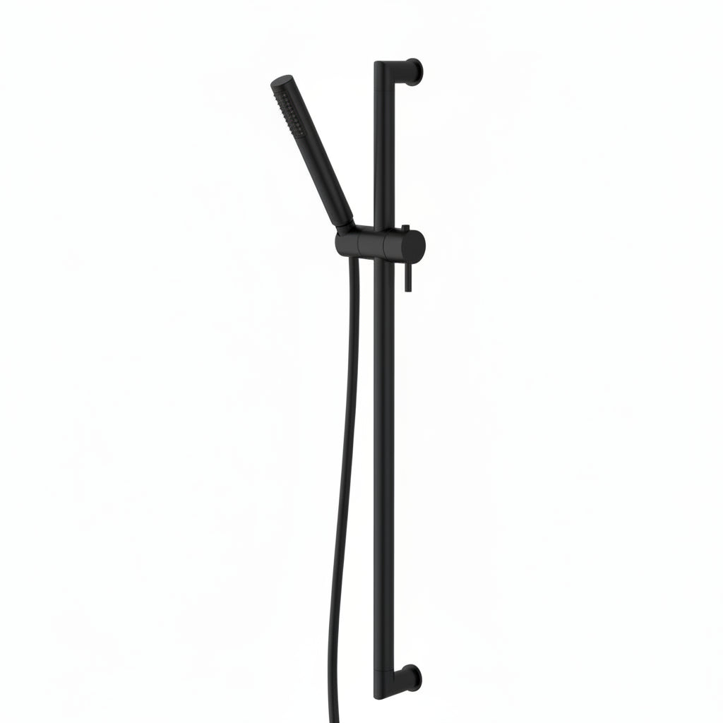 Bossini Zen saliscendi doccia con doccetta D74201 -  nero opaco