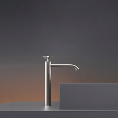 Ceadesign CROSS - Miscelatore progressivo monoforo per lavabo da appoggio H. 335 mm - CRX44