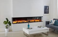 Electric fireplace Alisa 160 Maisonfire standard version with ceramic wood