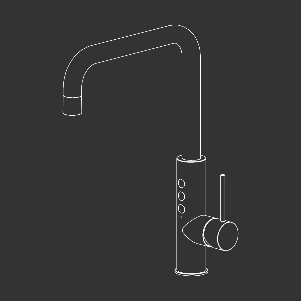 Cea Design Filtered Water Kitchen Faucet ETW30 | Domus Habitat
