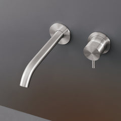 Cea Design Milo360 rubinetto lavabo a parete bocca 185mm MIL35 + UCS09