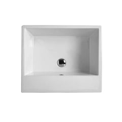 Colavene Acquaceramica Volant - Lavabo in ceramica 60x50x26cm – LAB6050F Bianco lucido