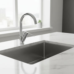 Daniel Smart rubinetto cucina con canna corta girevole SR614BCCR