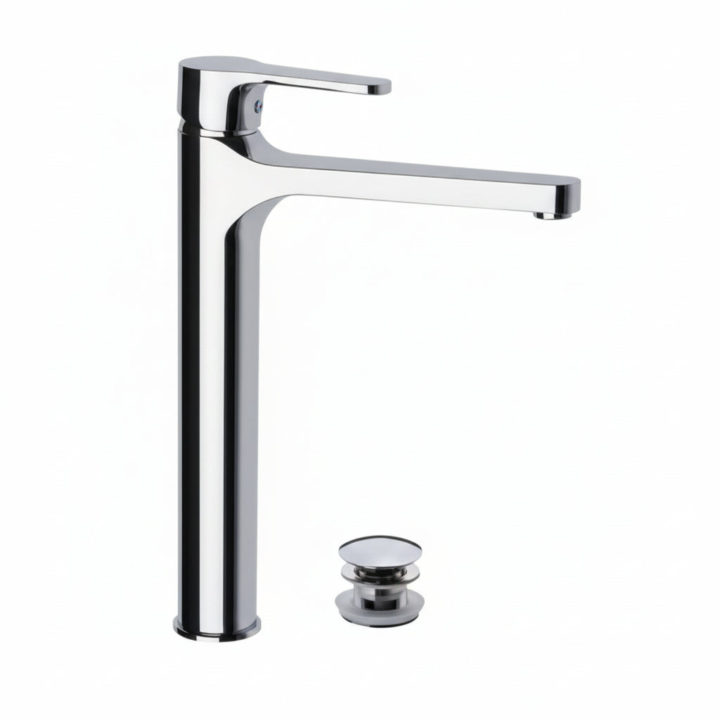 Daniel Smart rubinetto lavabo con piletta click clack WR607CR -Cromo