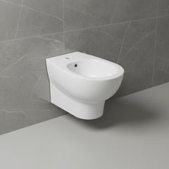Disegno Ceramica Touch 1 bidet sospeso T1007000101 - bianco lucido
