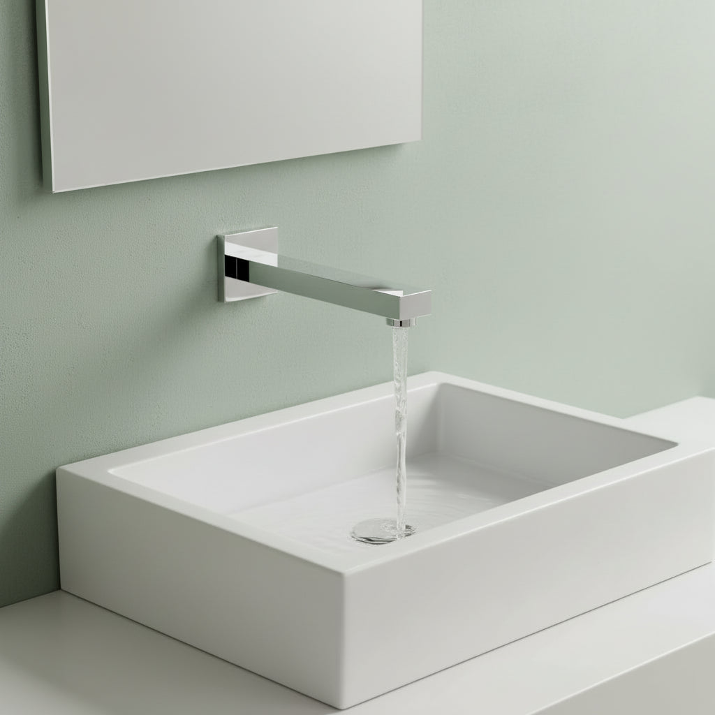 Dornbracht Symetrics bocca di erogazione a parete 13805980-00 - cromo