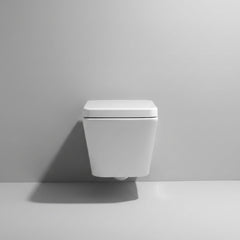 Disegno Ceramica Touch3 wc sospeso senza brida T3005RIM01 - bianco lucido