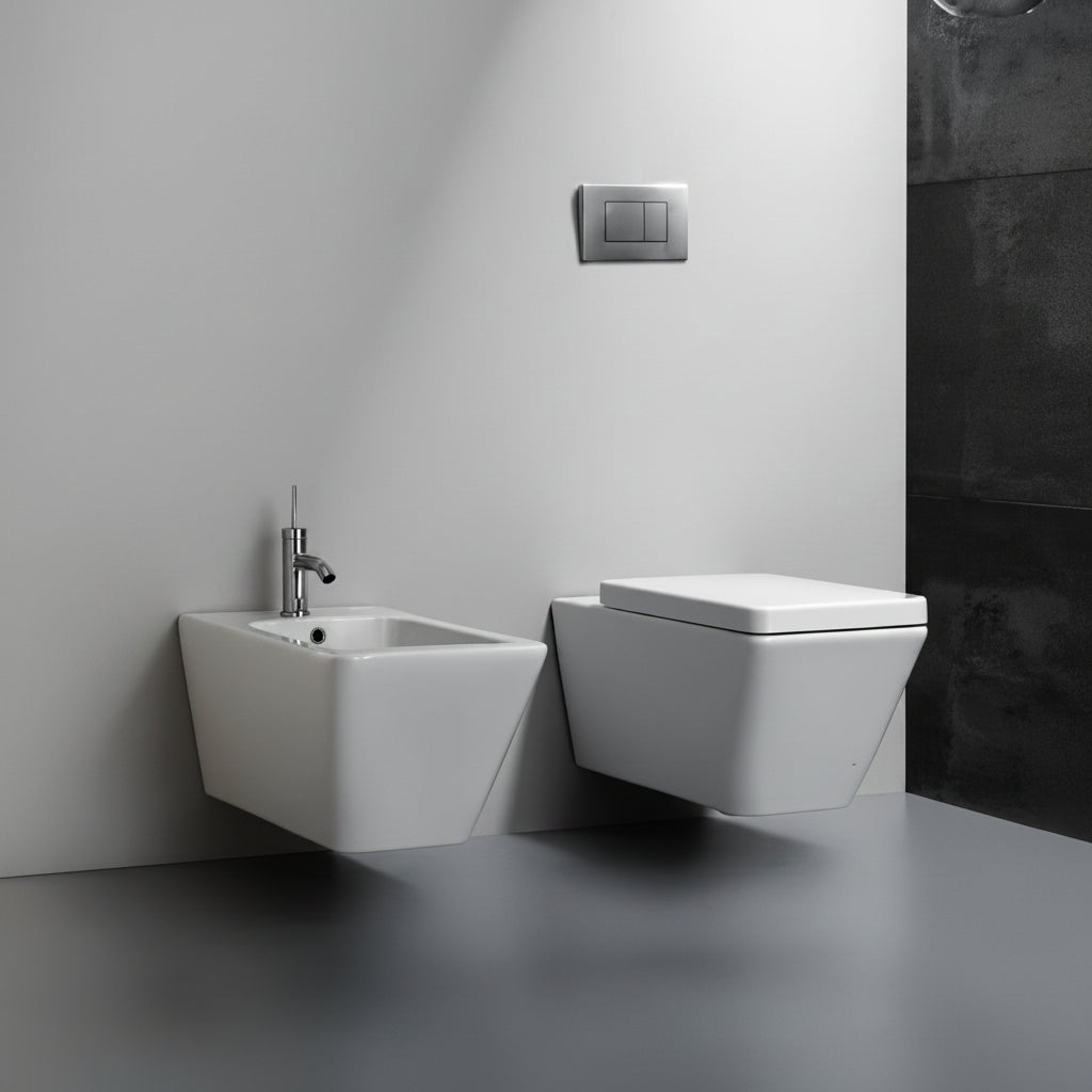 Disegno Ceramica Touch3 bidet sospeso T300700101