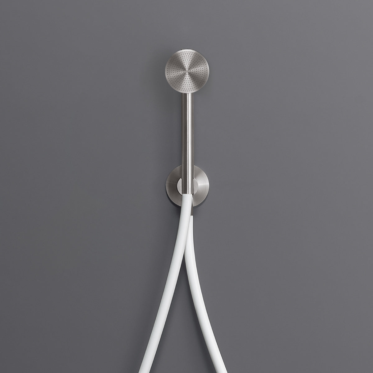 Ceadesign FRE IDEAS COLLECTION- Hand shower with support and water connection and white flexible hose - FRE95WS