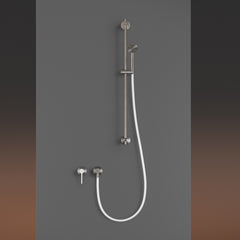 Ceadesign FRE IDEAS COLLECTION- Hand shower with support and water connection and white flexible hose - FRE95WS