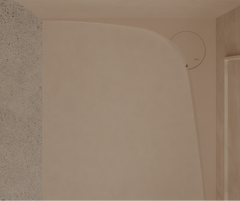 Fiora Sfera piatto doccia 120x80cm SSFCD12080 - Bone