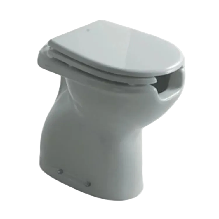 Galassia Sagittario wc disabili con scarico a terra 4019 - bianco lucido
