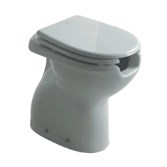 Galassia Sagittario wc disabili con scarico a terra 4019 - bianco lucido
