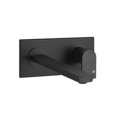 Gessi Emporio Via Manzoni rubinetto lavabo a parete 44895-299 Matte black