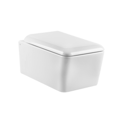 Gessi Rettangolo wc sospeso senza brida con copriwater soft-close incluso 37573 -  bianco