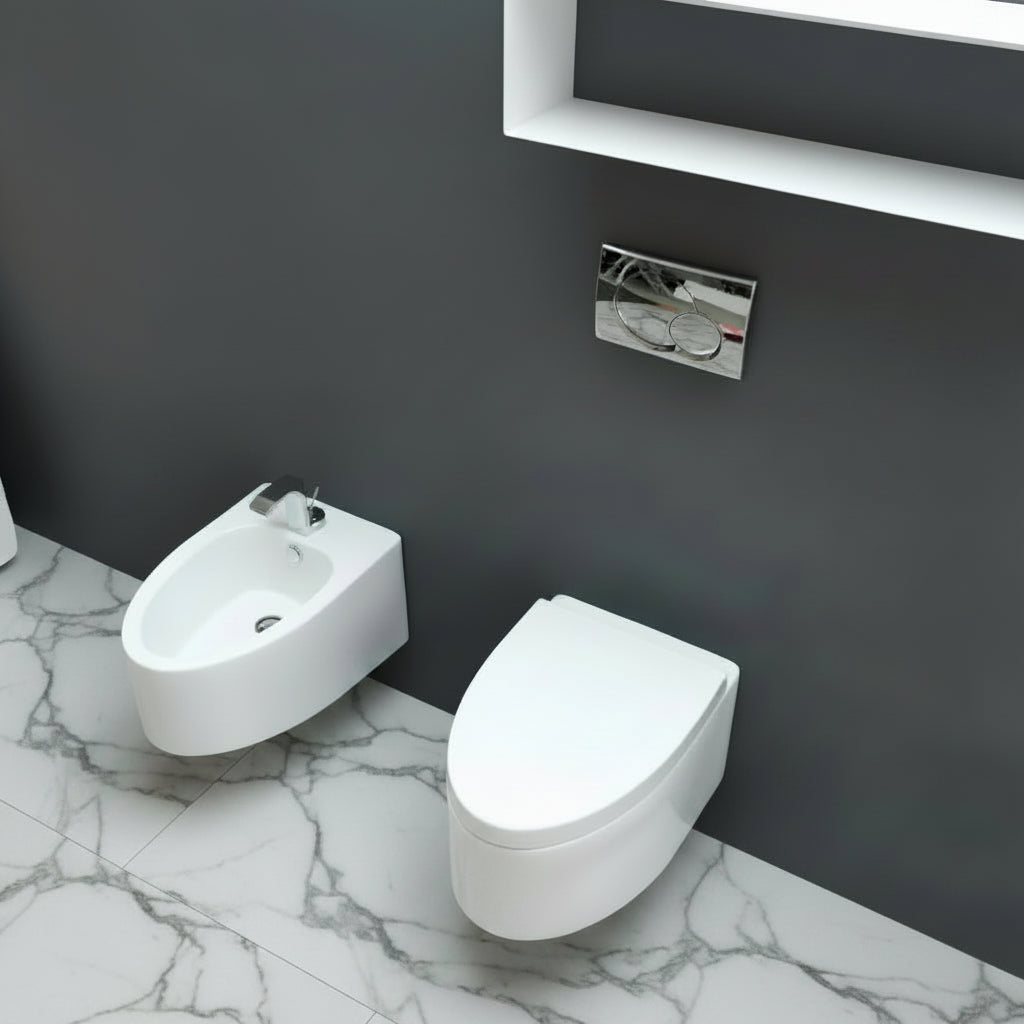 GSG Boing wc sospeso BOWCSO -  bianco