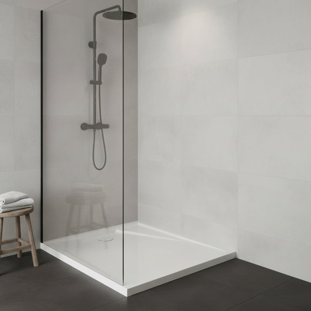 GSG OZ piatto doccia in ceramica 100x80cm PDOZ100 - Bianco