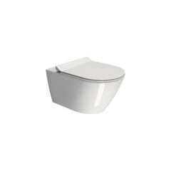 GSI CERAMICA Kube X wc sospeso senza brida 941511 -  bianco lucido
