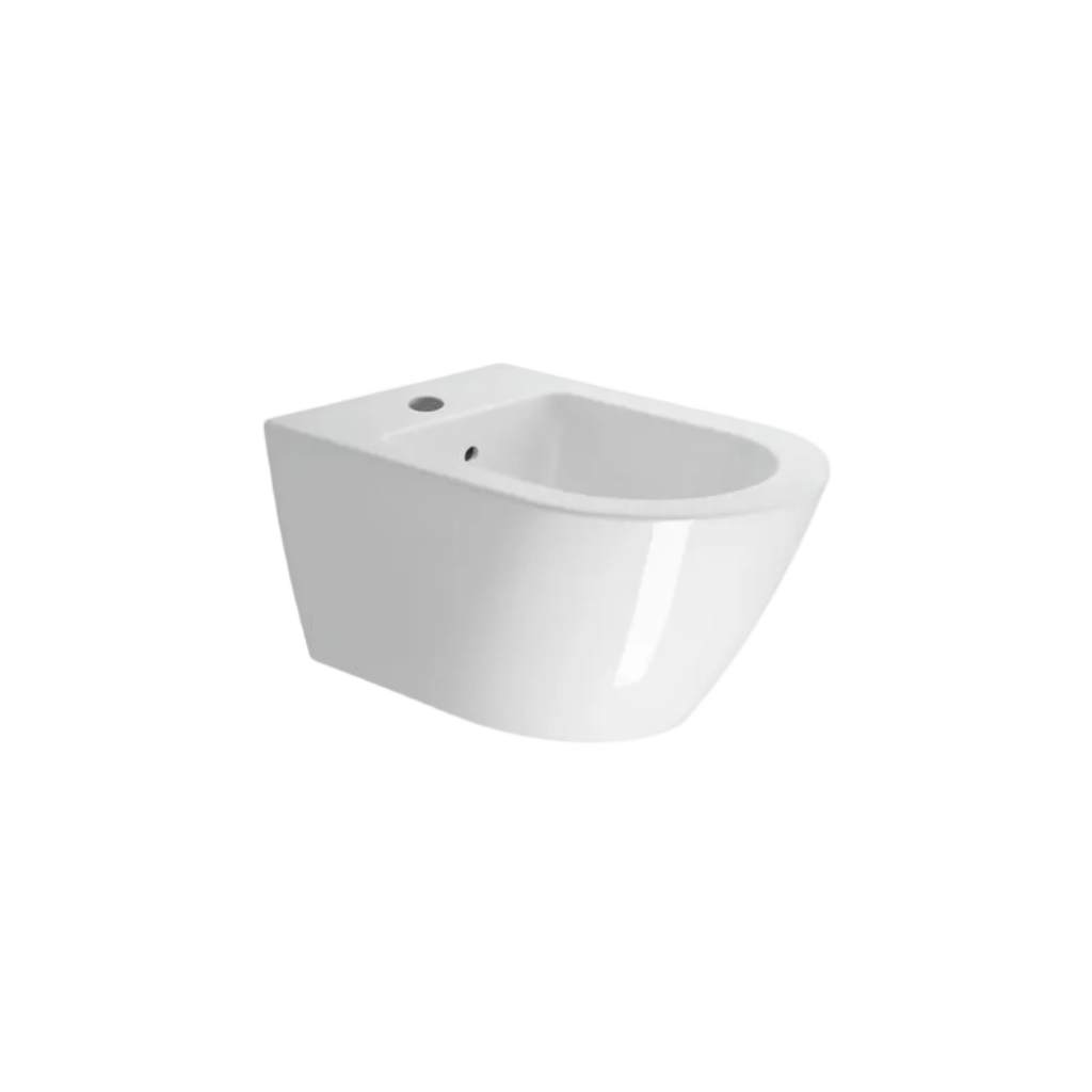 GSI CERAMICA Kube X bidet sospeso 946511 - bianco lucido