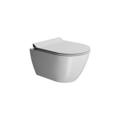 GSI CERAMICA Pura 50 wc sospeso senza brida 8816109 - bianco opaco