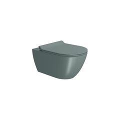 GSI CERAMICA Pura 55 wc sospeso senza brida 881504 - Agave