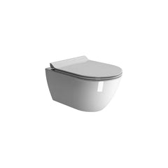 GSI CERAMICA Pura 55 wc sospeso senza brida 881511 - Bianco lucido