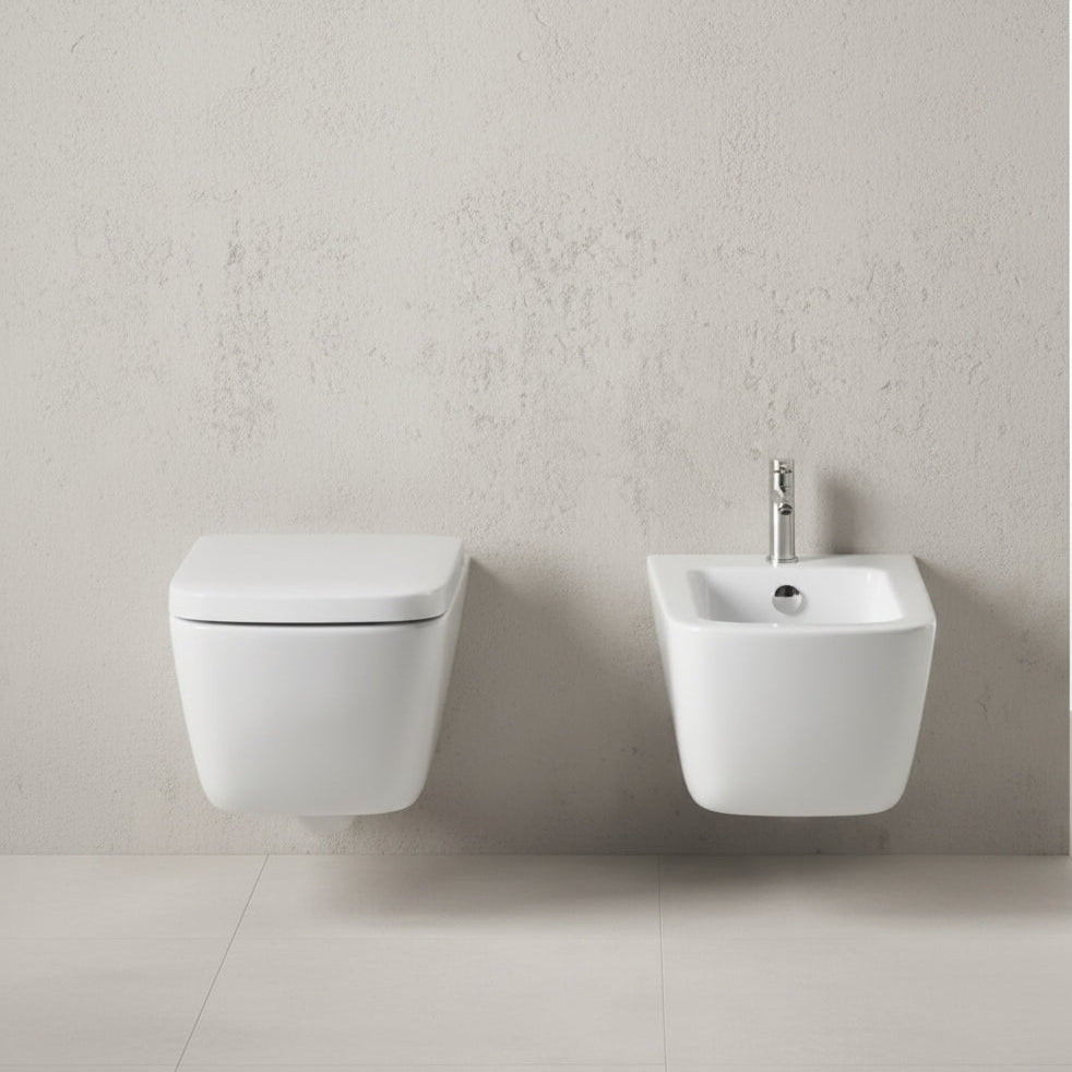 GSI CERAMICA Sand bidet sospeso 9065111 - bianco lucido