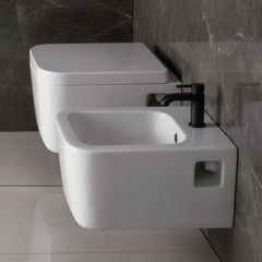 GSI CERAMICA Traccia Small bidet sospeso 696411 -  bianco lucido