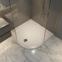 GSI CERAMICA H11 piatto doccia angolare sinistro in ceramica 70x90cm 459511