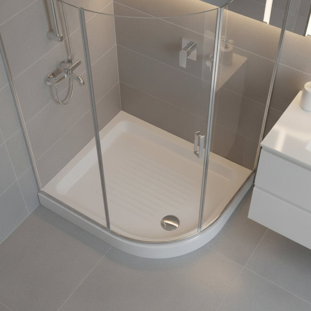 GSI CERAMICA H11 receveur de douche d'angle droit en céramique 70x90cm 459611
