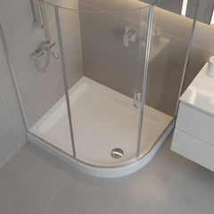 GSI CERAMICA H11 receveur de douche d'angle droit en céramique 70x90cm 459611