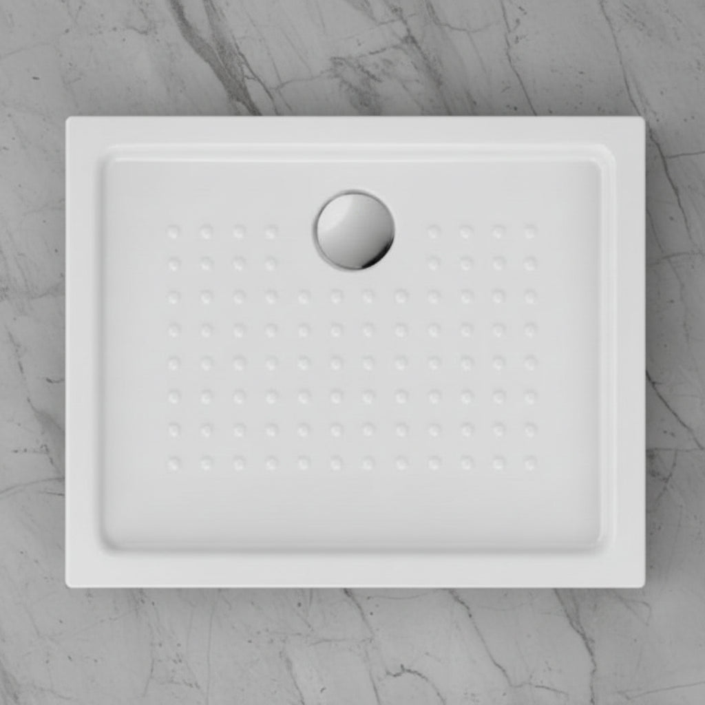 GSI CERAMICA H4.5 piatto doccia in ceramica 90x72cm 438811- Bianco lucido