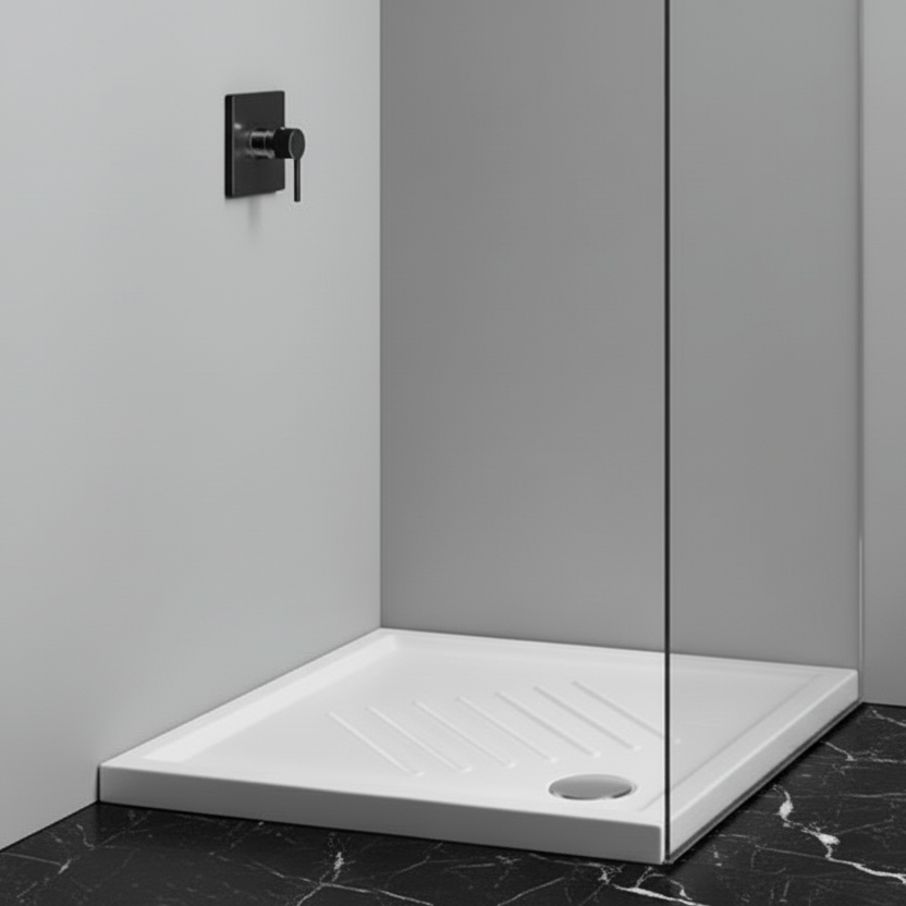 GSI CERAMICA H6 Piatto doccia in ceramica 90X90cm 339711 - Bagno