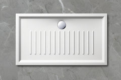 GSI CERAMICA H6 Piatto doccia in ceramica 100X80cm 358611- Bianco lucido