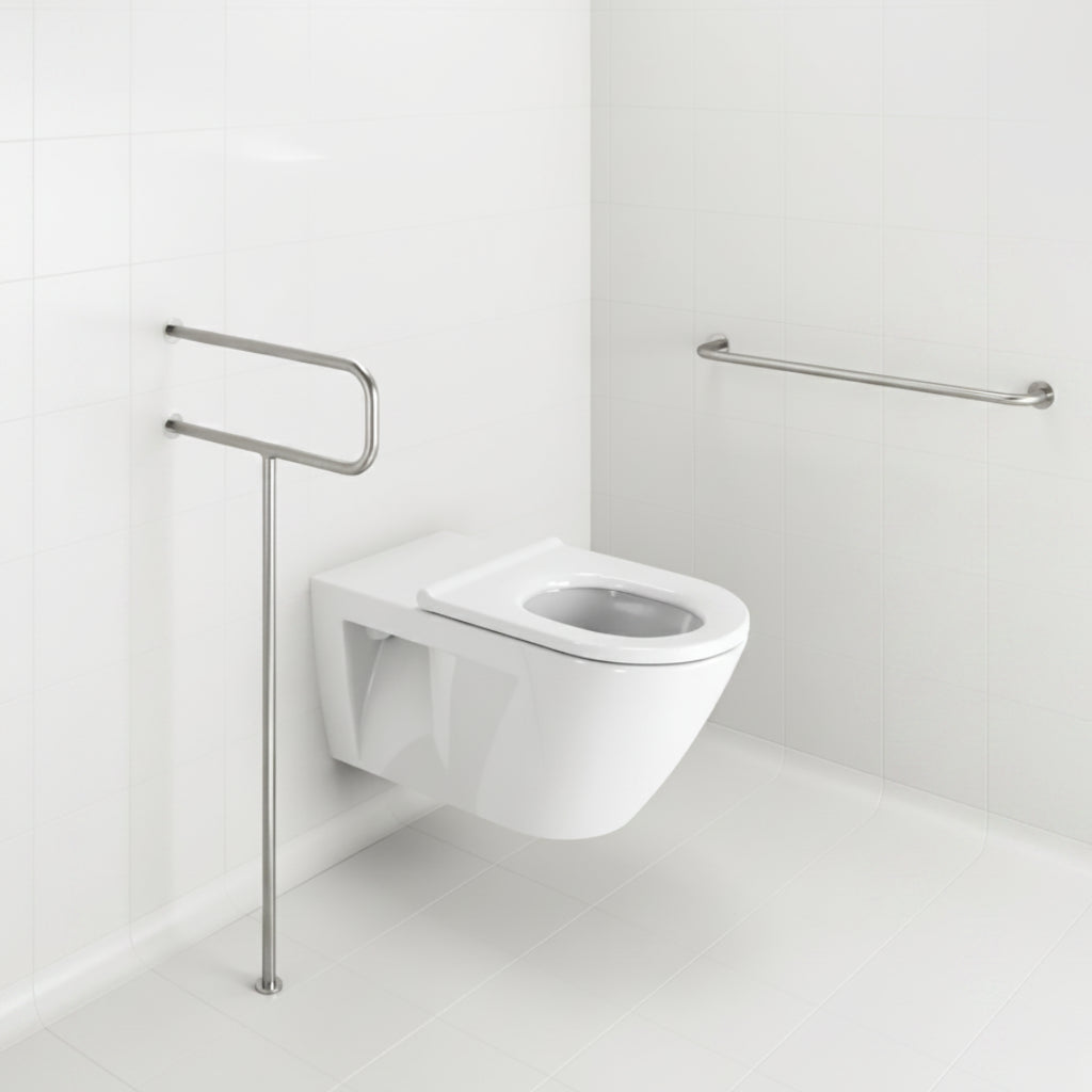 GSI CERAMICA Community wc sospeso senza brida 761511 -  bianco lucido